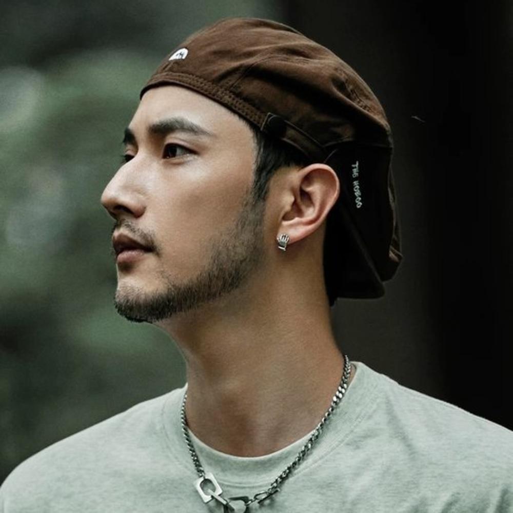 British Style Embroider Letter Hat Pure Color Retro Painter Hat Newsboy Flat Cap  Streetwear