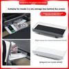 Car Sticker For Tesla 3 Y Juniper Highland 2025 2026 ETC Card Storage Box Ice Crystal Transparent Box Wholesale Car Accessories