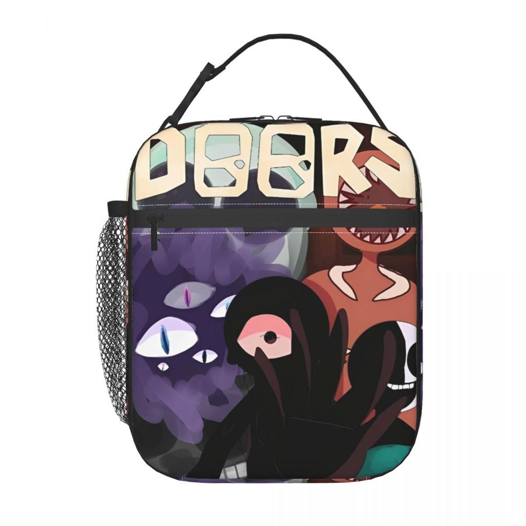 DOORS Horron Game Insulated Lunch Bags Food Bag Portable Thermal Cooler Lunch Box For Work