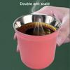 304 Stainless Steel Stainless Steel Coffee Mug Heat Resistance Double Wall Insulated Heat Resistant Coffee Cups 80ml Capacity