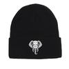 BAD HAIR Day" Winter Knit Hat Beanie, Woman Cap Stretchable Candy Color Trendy Pompom Beanies Knitted Cap Beanie