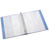 Nakabayashi File Postcard Binder Replaceable 120 Sheets CBM4172B-N