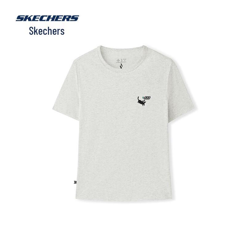 Skechers Women's Slim Fit Short Sleeve Knit T-Shirt L226W017