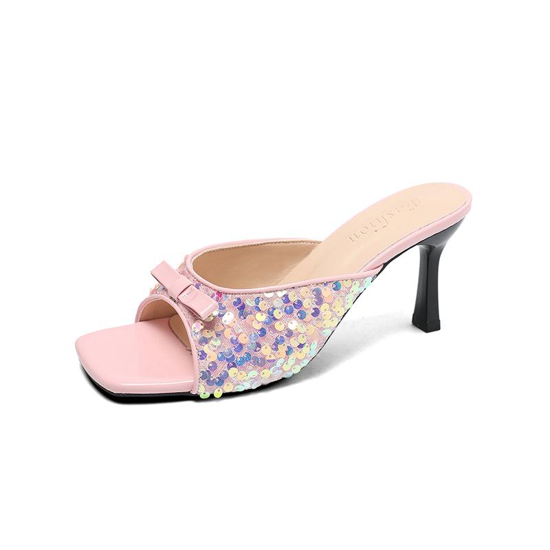 

Large-size Slip-on Sandals for Women, New Style, Cool Shoes 42 рожевий