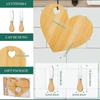 Heart Shape Cutting Board, Wood Heart Shaped Cutting Board Valentine's Day Gifts, Charcuterie Boards Bamboo Bread