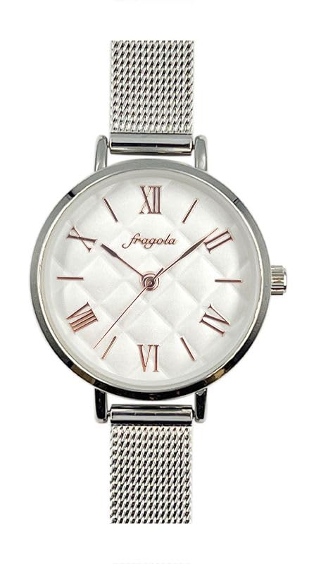 

[Follow] Watch Fragola Quilted Dial Watch N04723A-1 SV Women s Silver