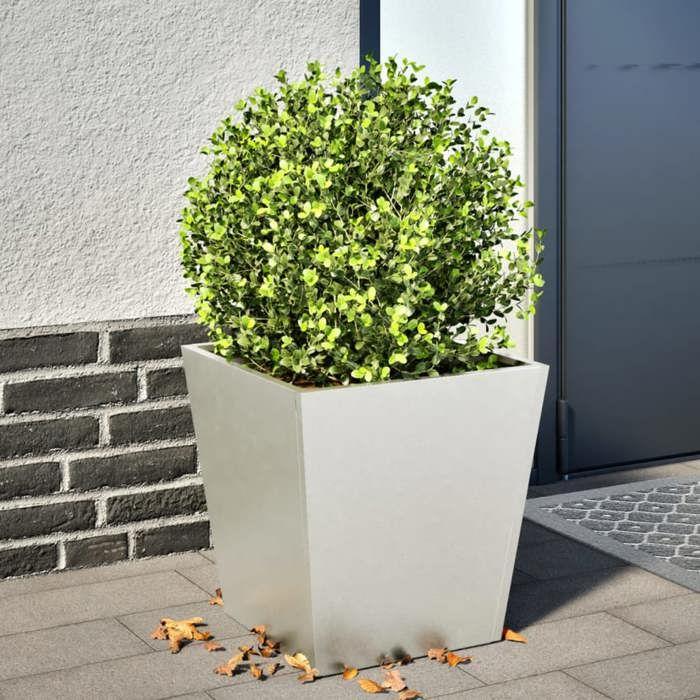 VidaXL Planter 40x40x40 Cm Stainless Steel, Outdoor Planter, Flower Box, Garden Box, Planter of 851060