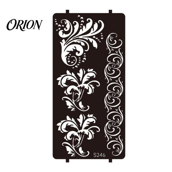 Wedding Henna Stencil Reusable Indian Tattoo Stencils, Mehndi Hand Painting Templates, Bohemian Style DIY Flower Pattern for Body Art, Festival Makeup