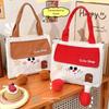 Süße Haus-Lunchbox-Tasche Kleine Lebensmittel-Thermos-Handtasche Snack-Tasche Cartoon-Lunchtasche Zuhause/Büro