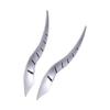 Snap On Automotive Roof Dragon Horns Embellishment Weather Resistant Plastic Safe Rounded Corners For Daily Driving 2pcs