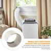 Mobile Air Conditioning Exhaust Pipe AC Hose Connector Air Conditioning Flat Body Duct Interface Portable AC Coupler For Home