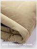 Men's Winter Color Block Hooded Jacket – Windproof Cotton Padded Coat with Plus Velvet Lining
