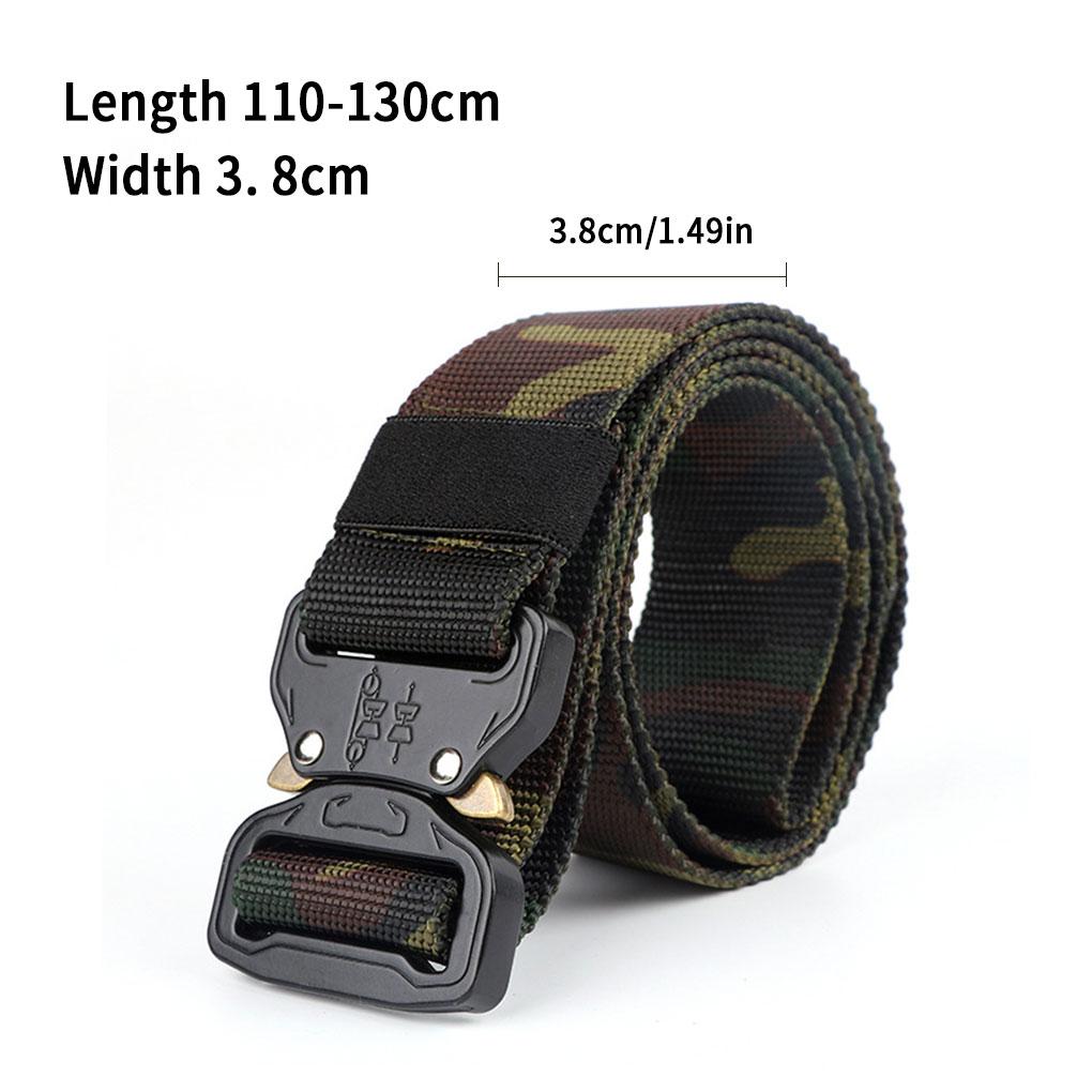 2021 Newest Nylon Belt Men Tactical Belt Military SWAT Belts Knock Off Survival Waist Tactical Battle Belt
