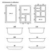 Lid for GN 1 1 Container 2 Pcs Stainless Steel