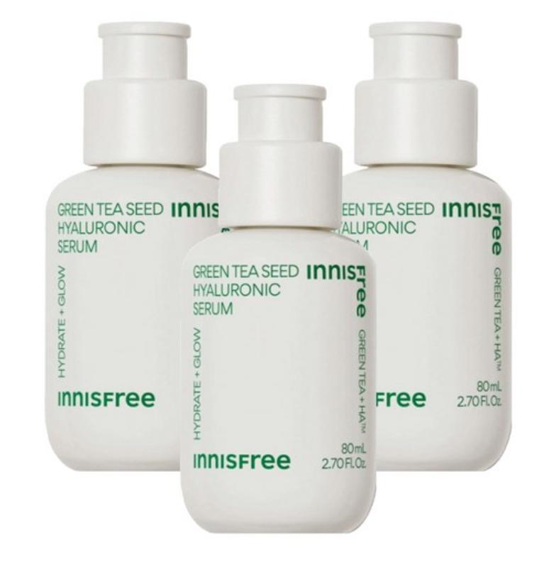 Innisfree Green Tea Seed Hyaluronic Serum Deep Hydration & Skin Barrier Care 80ml