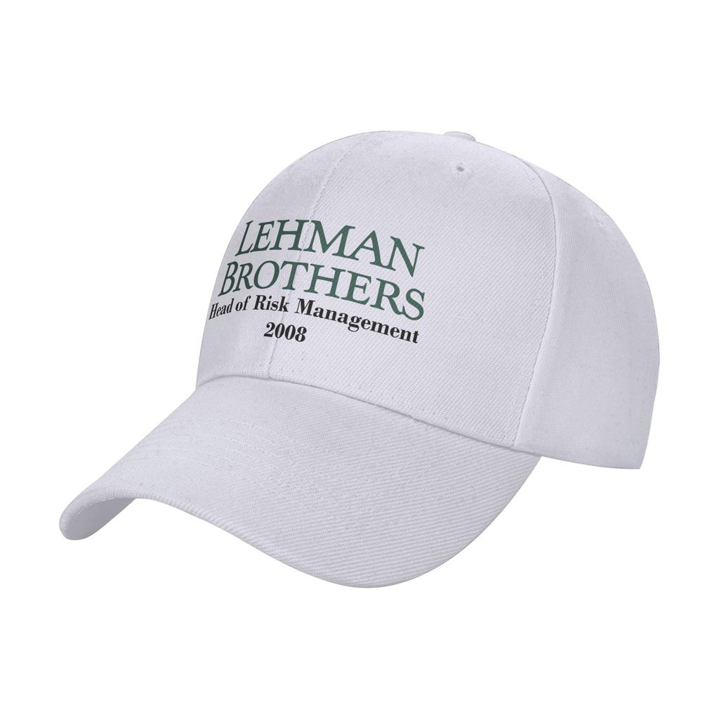 Lehman Brothers Head of Risk Managment 2008 Baseball Cap Outdoor Sports Quality Hip Hop Hats Male Stylish Print Baseball Caps