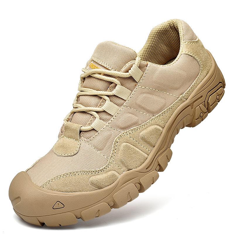 Men's Wear-resistant Low-top Hiking & Climbing Shoes - Large Sizes Available