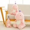 Super Gentle Huggabe Dinosaur Plush Doll Cartoon Stuffed Animal Dino Toy designed for Hug Doll Sleep Pillow Valentine Present