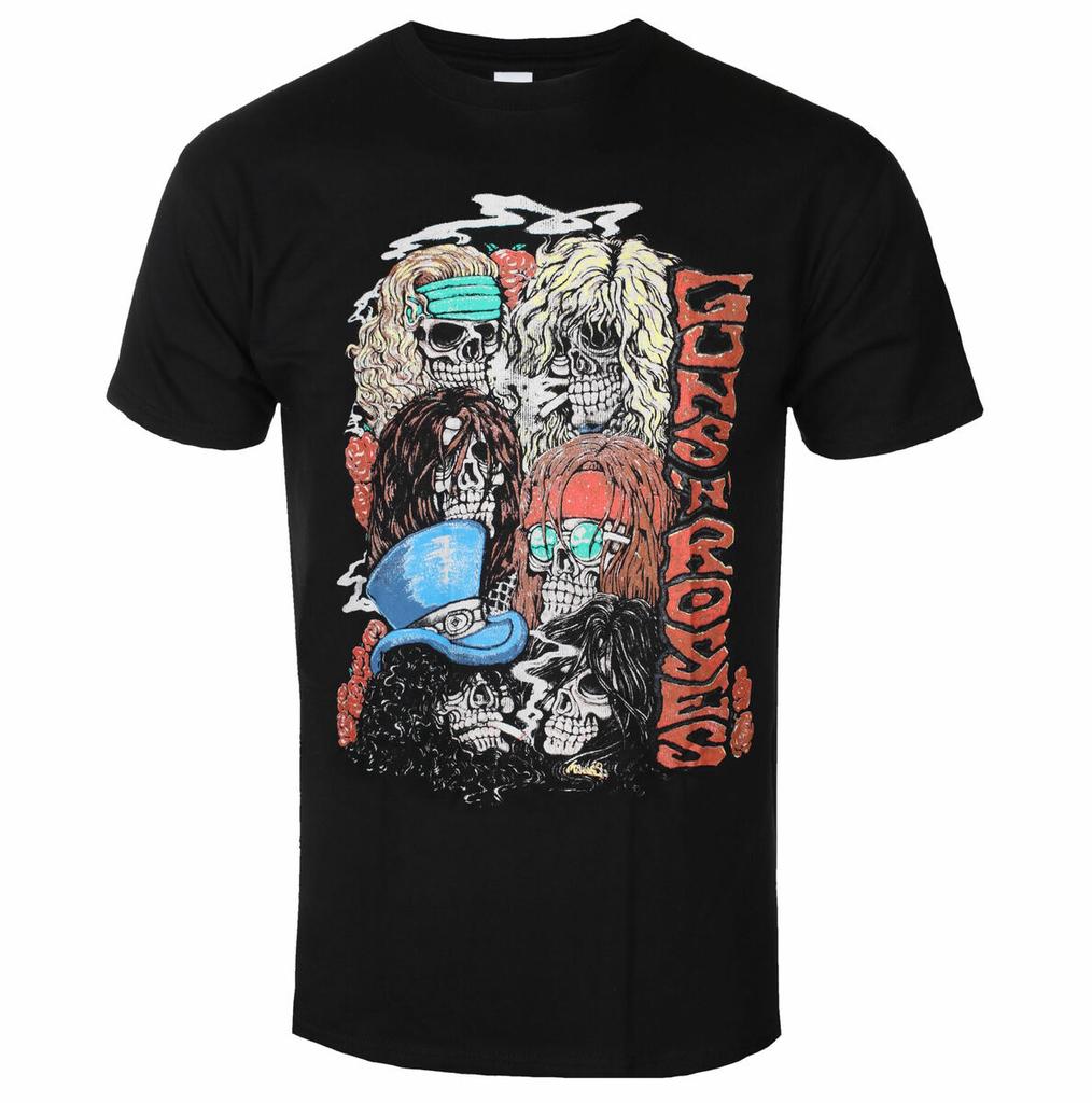 Yk Sale Guns N Roses Graphic Cotton Tshirt Unisex Summer Short Sleeve Fashion Brand Tee Luxury Casual Vintage Tees