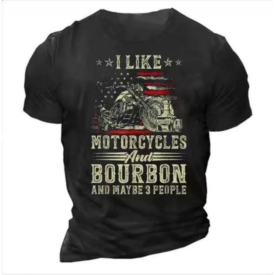 Pánská trička, letní volná, ležérní, módní, kulatý výstřih, 3D potiskem, krátký rukáv, top