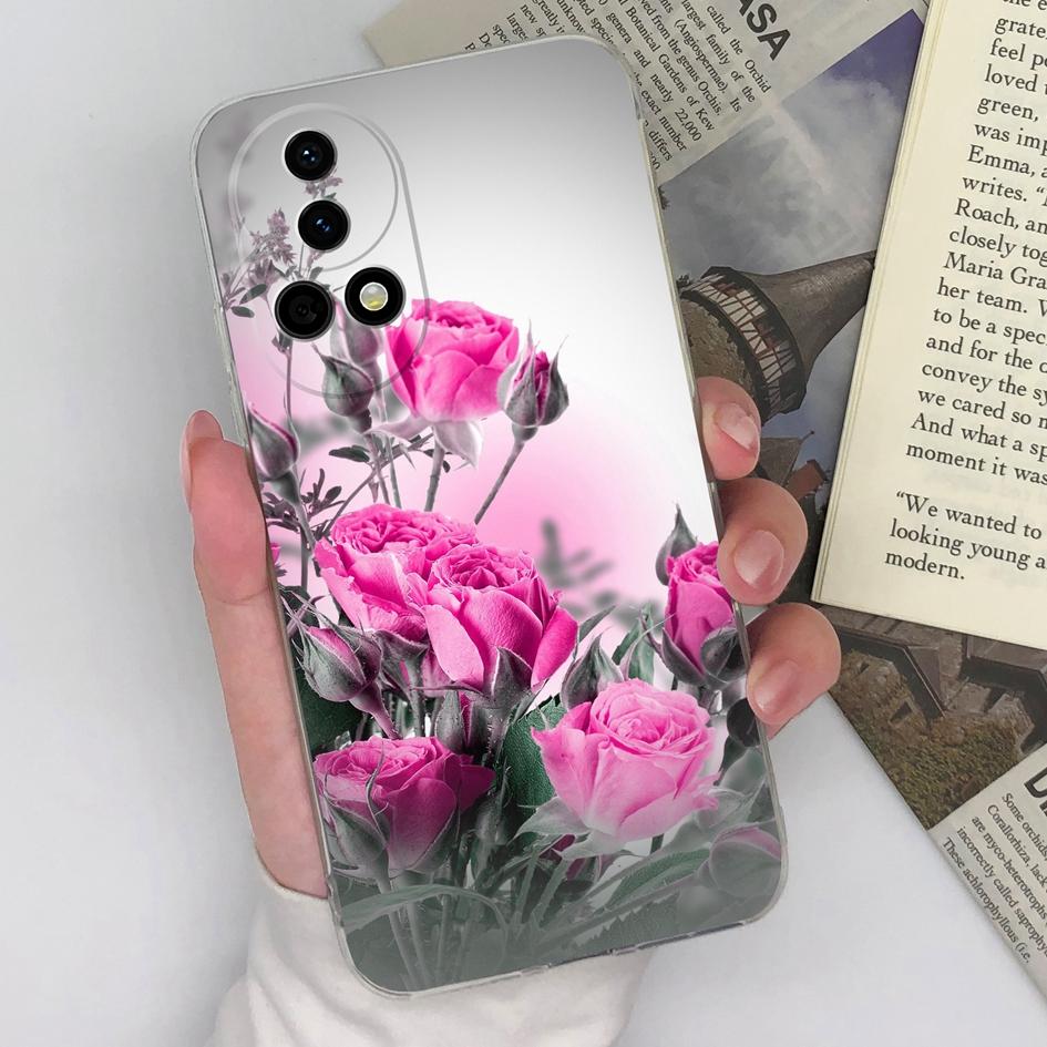 

Чехол для Huawei Nova 12 SE Pura 70 Ultra Y72 12i Honor X8b задняя крышка популярный узор бабочки прозрачный защитный силиконовый мягкий бампер для Huawei Huawei Nova 12 SE