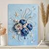 Crystal Pearl Painting 5D DIY Frame Decoration Painting Blueberries Home Wall Decoration Transparent Pearl Gemstone Painting Picture Art Crafts