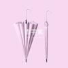 Ombrello Dritto Automatico Minimalista Stile Giapponese a 16 Stecche con Manico Lungo, Ombrellone e Ombrello Parasole per Uomini e Donne, Grande Dritto
