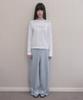 Aiiiai Symbol Patch Balloon Fit Wide Pants_Sky Blue