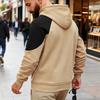 Men's Loose Fit Hoodie with Pattern for Outdoor Casual Wear and Commuting