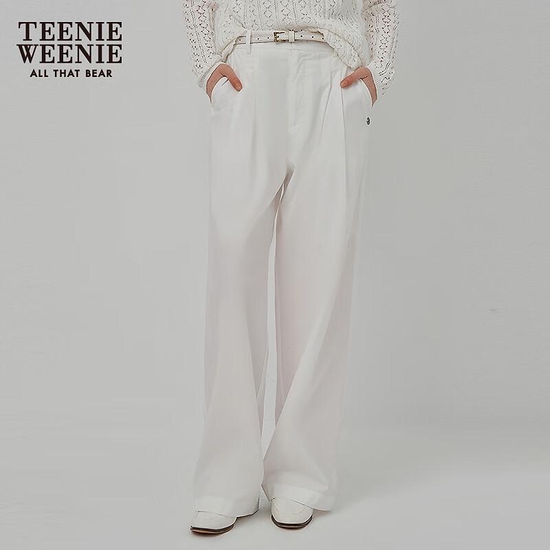Teenie Weenie Women's Cooling Drapey Straight-Leg Casual Pants