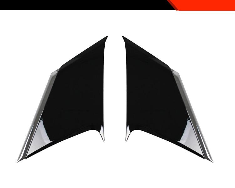 Galvanisiertes Piano Black C-Säulen-Zierleisten-Aufkleber für 2020-2026 Corolla Cross