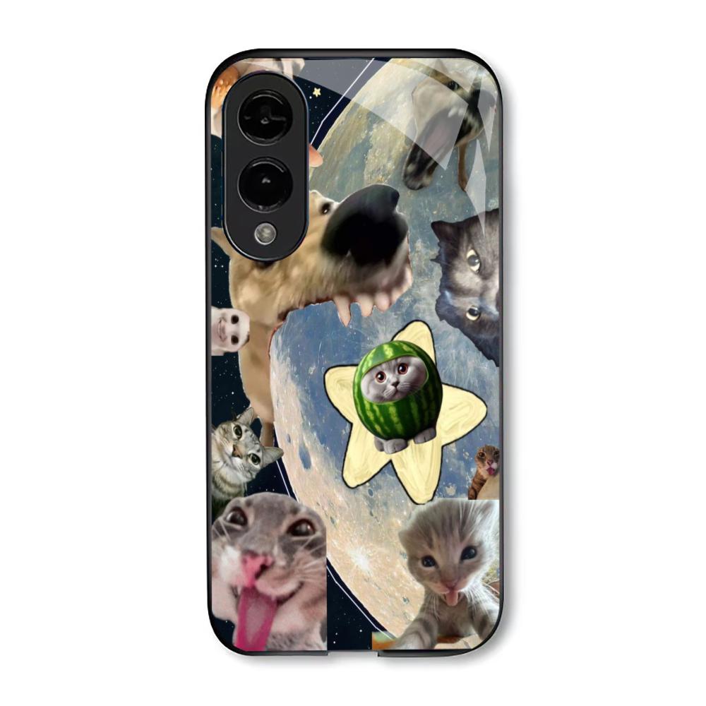 Humor Funny Protective Exquisite High-end PhoneCase Glass PhoneCase for Samsung Galaxy S26 S25 S24 S23 S22 S21 FE,Ultra,Plus