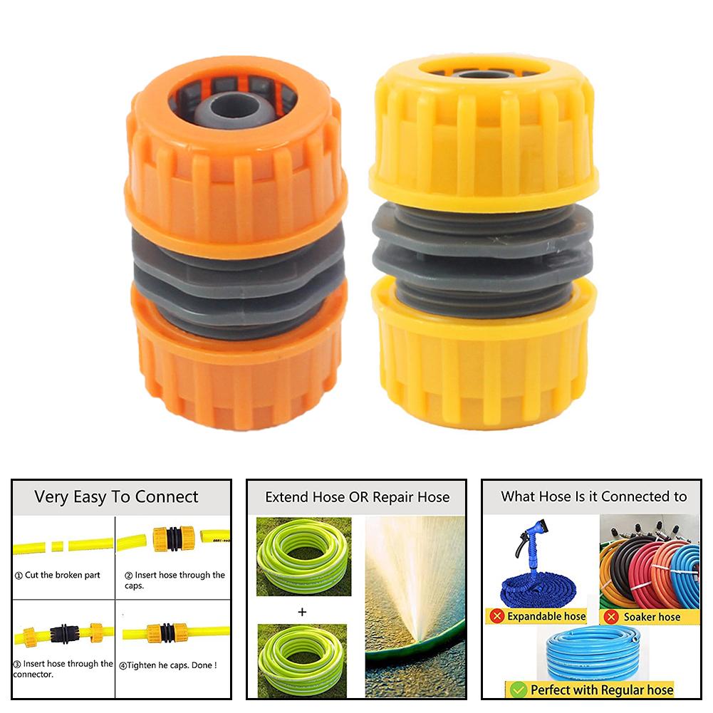 Efficient Repair of For 12 14mm Garden Hoses Quick and Reliable Hose Connector