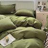 Class A Cotton Waffle Weave Luxury Bedding Set: Duvet Cover, Bed Sheet, & Pillowcases