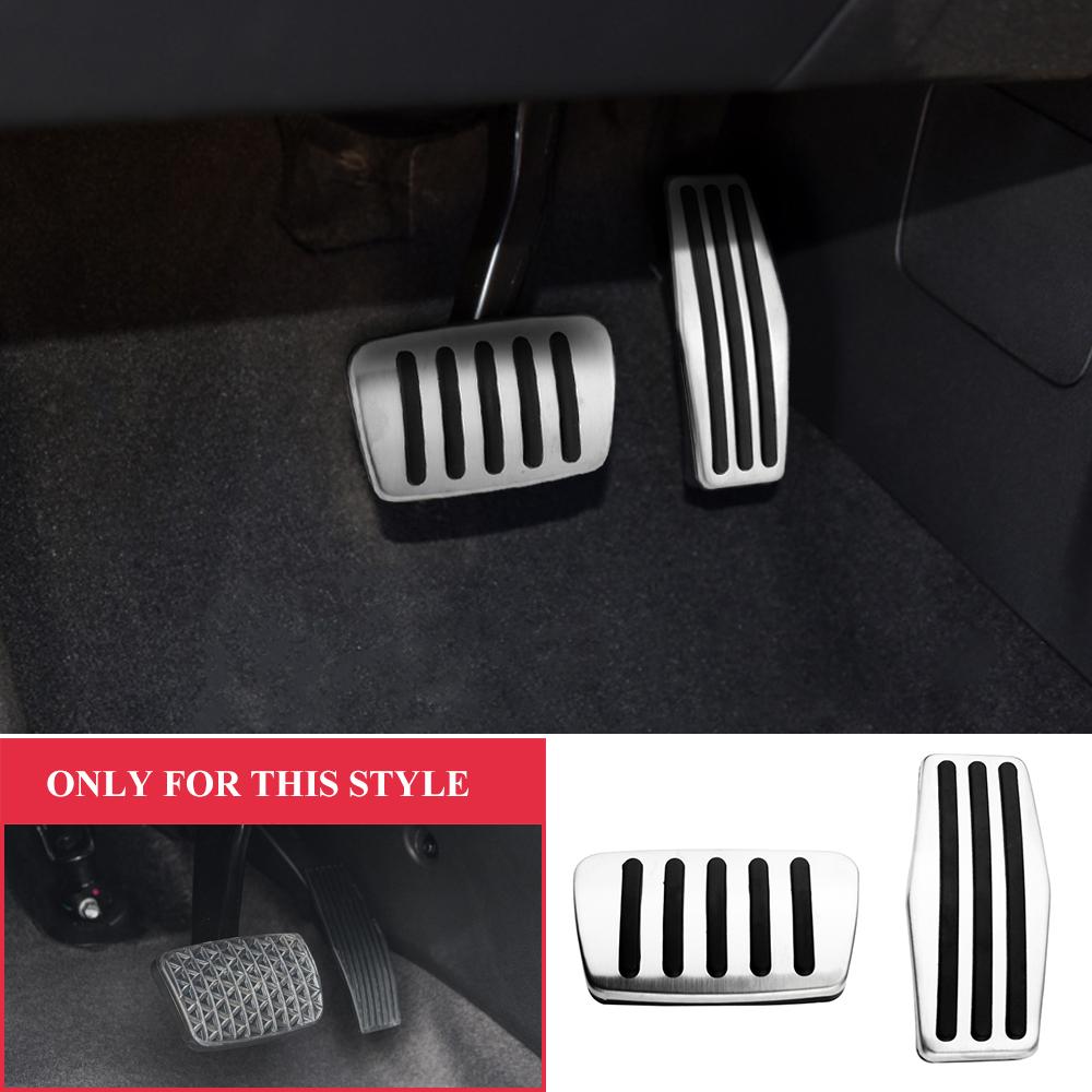 Car Pedal Cover for Chevrolet Cruze MK1 09-18 Equinox MK3 18-19 Astra J H GTC Vauxhall Astra MK6 09-15 Gas Brake Plate Pads