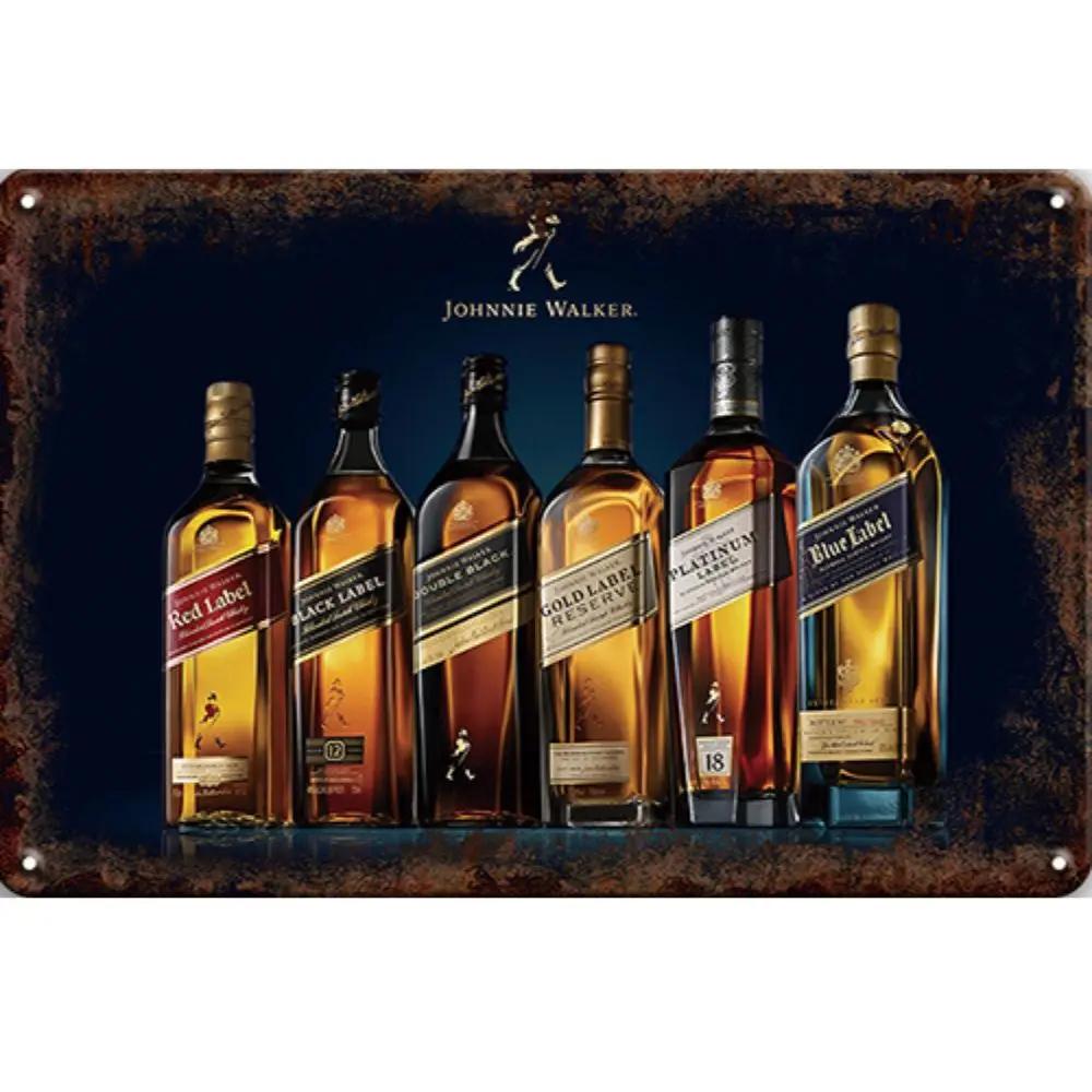 Whisky Metal Sign Vintage Tin Sign Beer Plaque Metal Wall Decor Clubs Home Decor Poster Plates Man Cave Shabby Chic