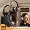 17 Retro Wireless Bluetooth Over-Ear Headphones for Apple, Huawei, Xiaomi Phones