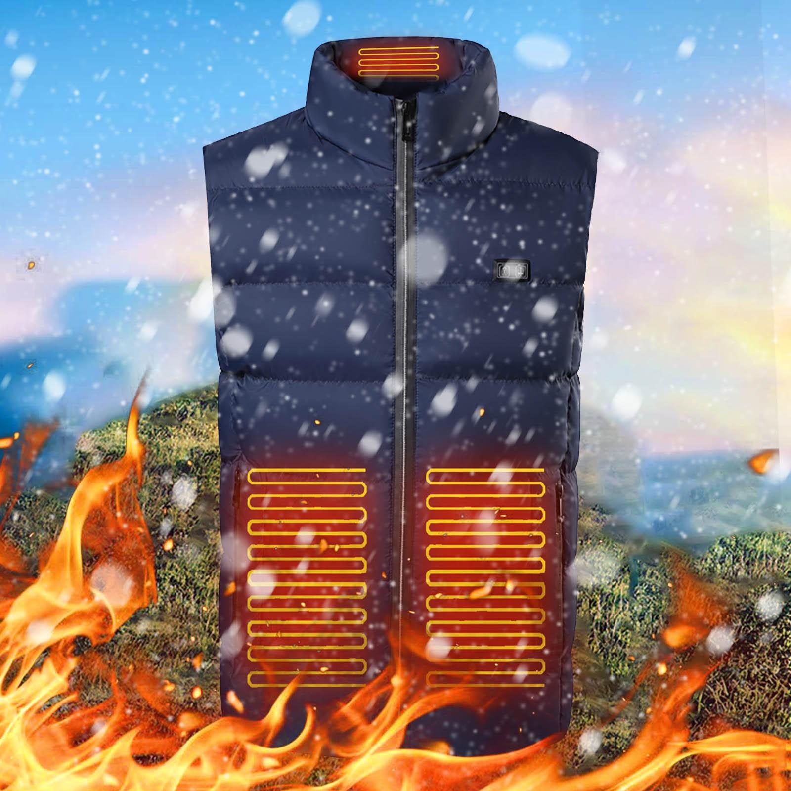 Control Heating Vest Constant Temperature Intelligent Electric Heating Vest XXL