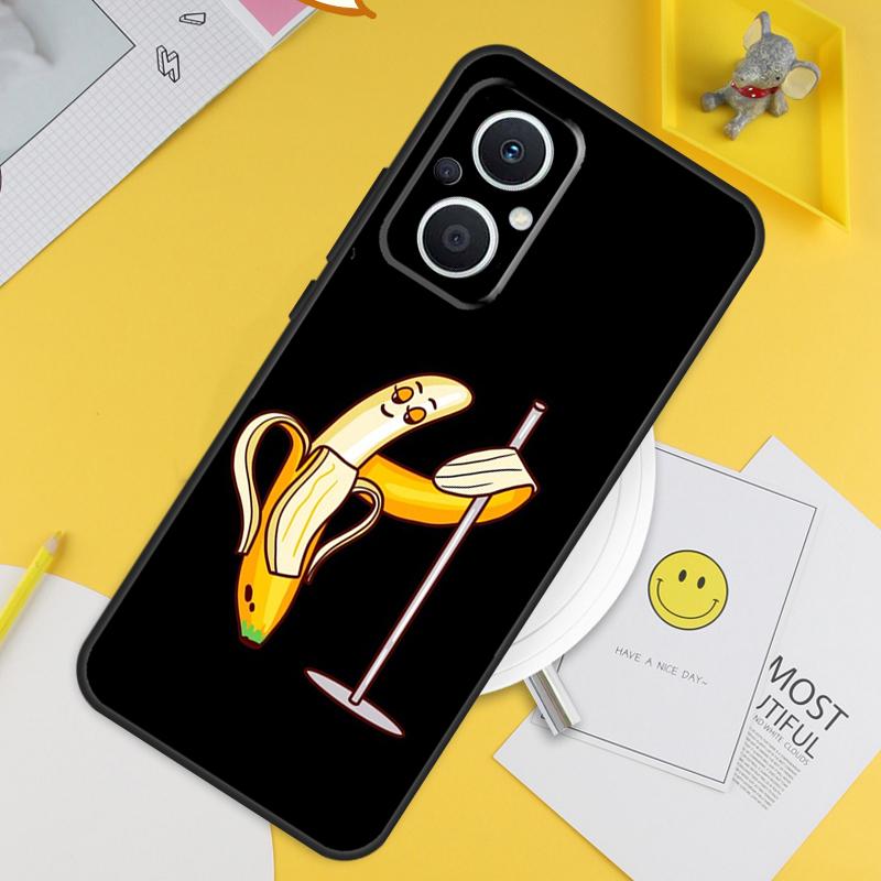 Memes Cartoon Funny Banana For OPPO Reno 12F 14F 13F 11F 10 11 12 13 14 Pro 7 8 Lite 8T OPPO Find X6 X5 X8 X9 Pro Case