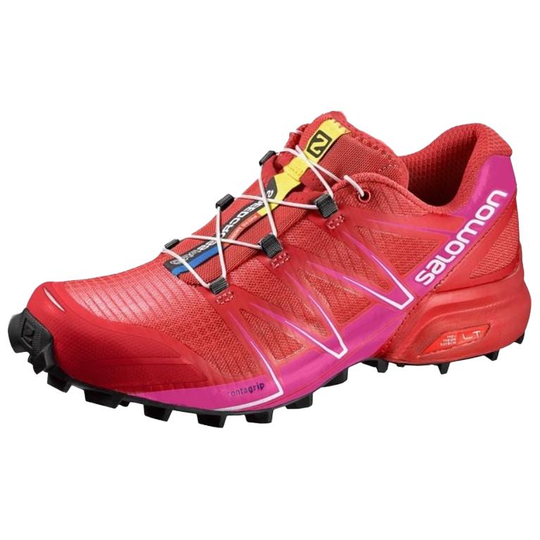 

SALOMON Speedcross Pro Удобные Универсальные Противоскользящие Прочные Низкие Повседневные Кроссовки для Трейлраннинга Женские кроссовки Красные 392391 37⅓