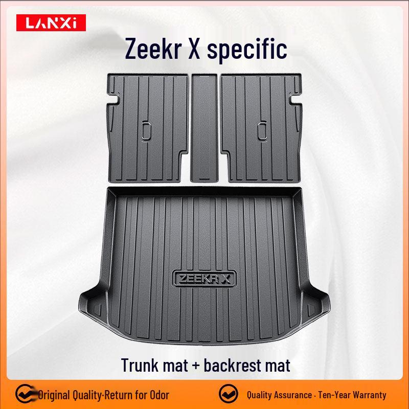 2024 Zeekr X TPE Trunk Mat & Interior Accessories Set