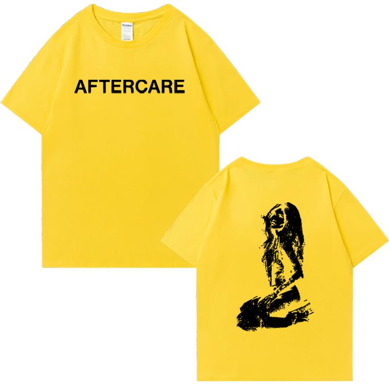 Hot Sale 2025 Nessa Barrett Merch Unisex Oversized T-Shirt Aftercare Album New Short Sleeve 100% Cotton Summer Men Women Tops