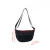 Multi-Layer Women'S Casual Messenger Bag Sports Simple And Versatile Mesh Nylon Shoulder Bag