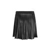 ANEW GOLF Women Sp Leather Like Pleated Skirt_Bk