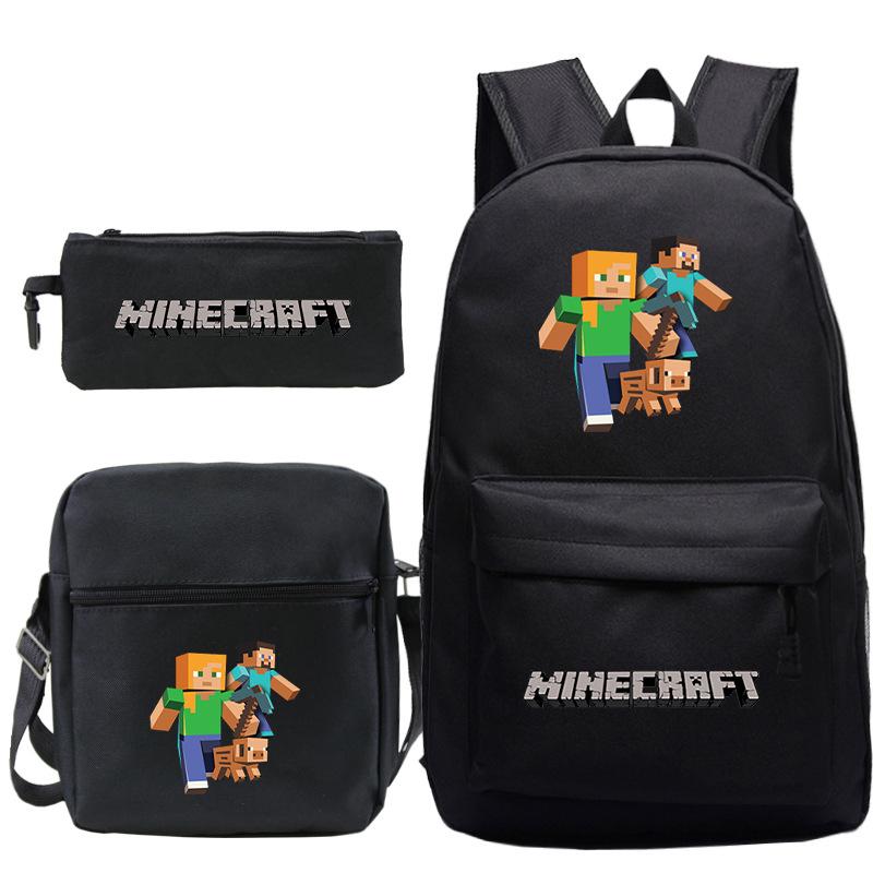 Primary And Secondary School Students Casual Schoolbag Game Merchandise Backpack Set