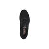 Skechers D'Lux Walker 2.0 Slip-Ins Men Fabric Synthetic Leather Cushioned Running Shoes Black Gray 232446-BKGY