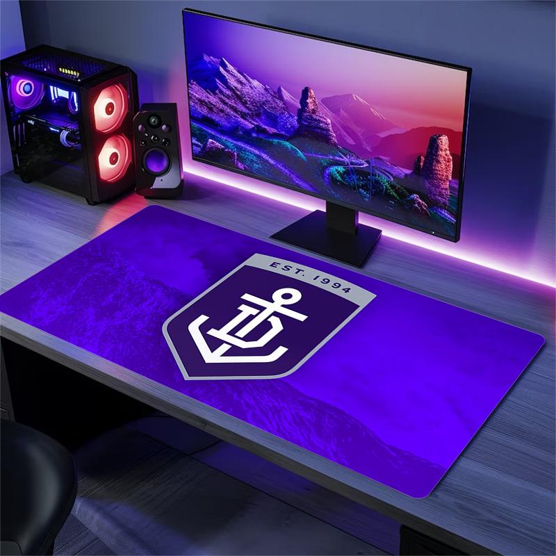 Fremantle Football Club Print Cushion Non-slip Laptop Tablet Big Mousepad XXL Mat Mini PC Playmat With Lock edge