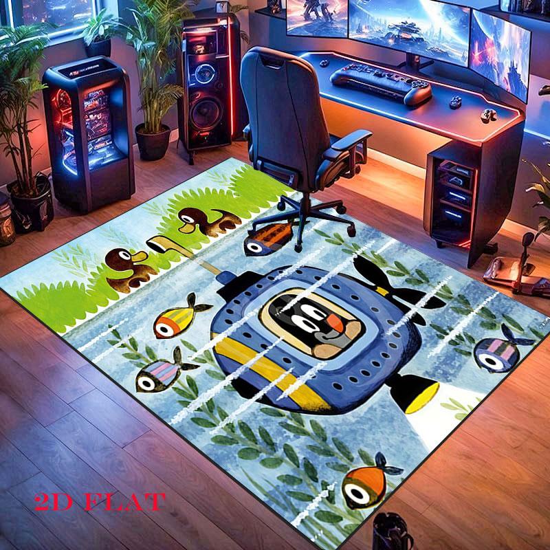 Maisy Mouse Carpet Rug for Living Room Bedroom Home Sofa Decoration,Kids Play Nonslip Floor Mat