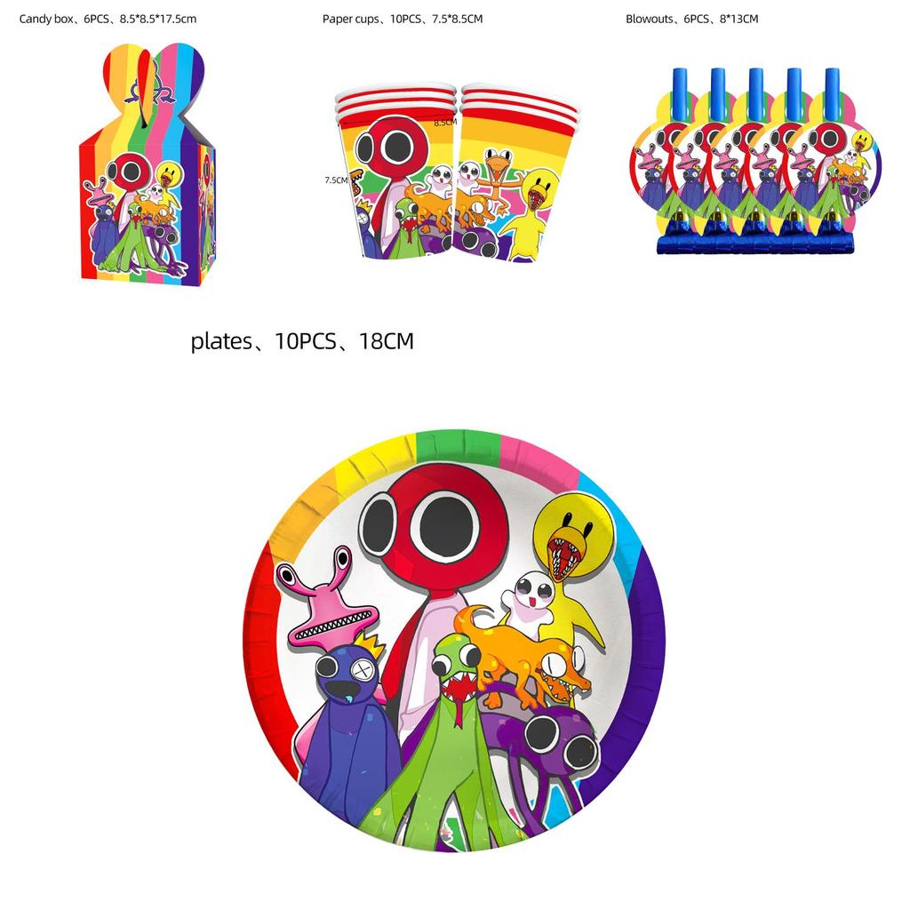 Perfect Party Decorations For Any Occasion Roblox Rainbow Friends Theme