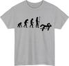 Funny Evolution TShirt Evolution Of Unisex Monkey To Beer Drinker Joke Tee Gift